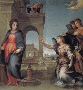 Reported good news Andrea del Sarto